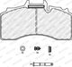 KIT BLOCS DE FREIN BPW FERODO TSB4309
